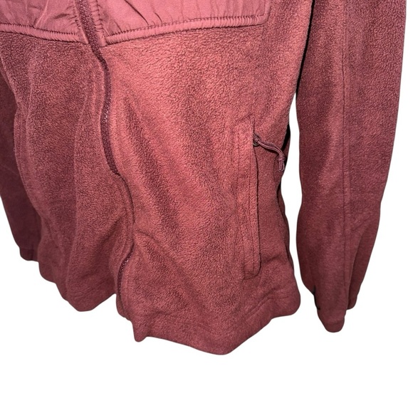 Columbia Women's M Medium Full Zip Fleece Jacket Fitted Outdoor Camping Hiking - Picture 3 of 7